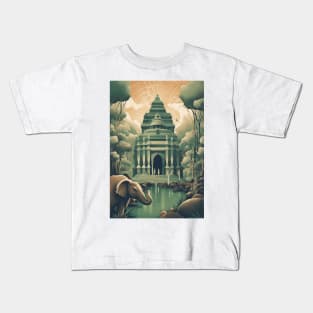 Indian Hindu Temple Kids T-Shirt